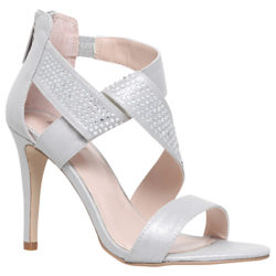 Carvela Graft High Heel Sandals Silver